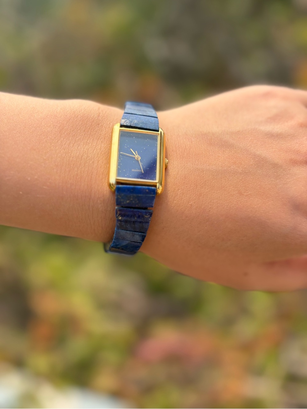 Beautiful Rare Celine Paris Stone Dial Watch Value is Very High